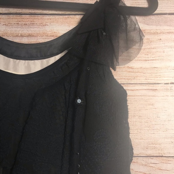 Hanii Y Anthropologie 100% Silk Embroidered Dress - Picture 4 of 7